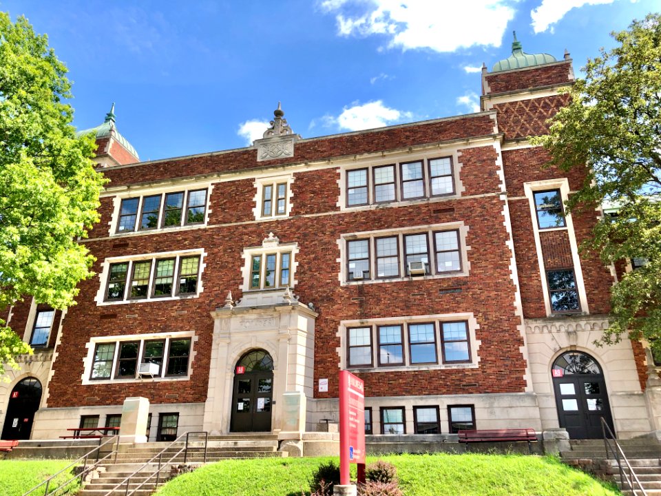 Administration Building, Holmes High School, Wallace Woods… 