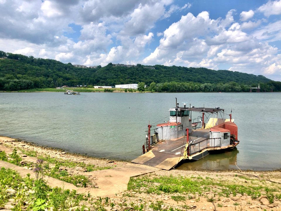 Anderson Ferry Towards Cincinnati, Constance, KY 