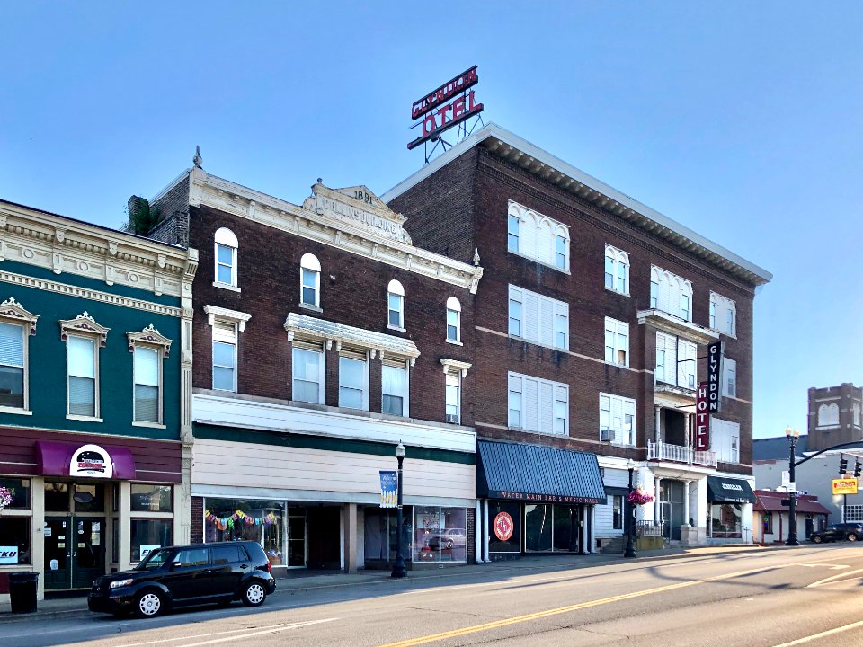 Glyndon Hotel and Collins Building, Richmond, KY 