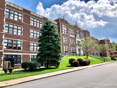 Senior Building, Holmes High School, Wallace Woods, Coving… 