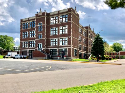 Senior Building, Holmes High School, Wallace Woods, Coving… 