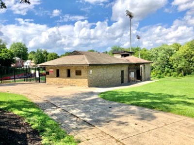 Stadium Buildings, Holmes High School, Wallace Woods, Covi… 