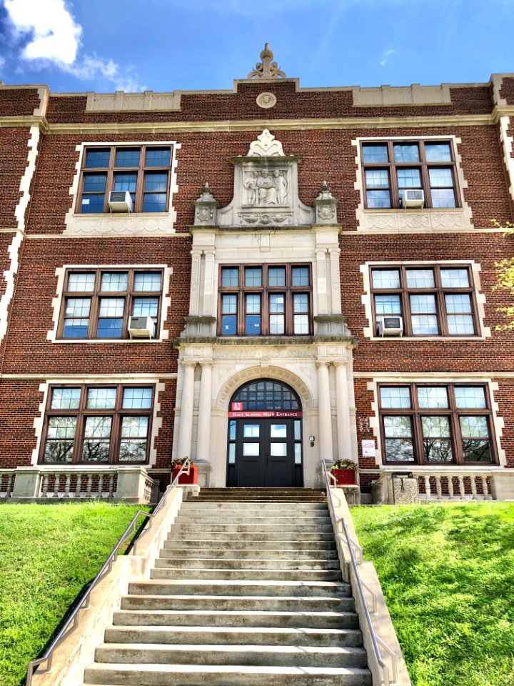 Senior Building, Holmes High School, Wallace Woods, Coving… 
