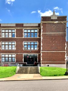 Senior Building, Holmes High School, Wallace Woods, Coving… 