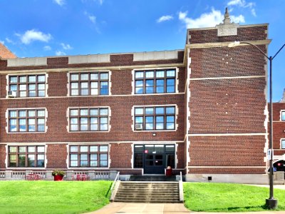 Senior Building, Holmes High School, Wallace Woods, Coving… 