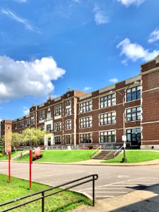 Senior Building, Holmes High School, Wallace Woods, Coving… 