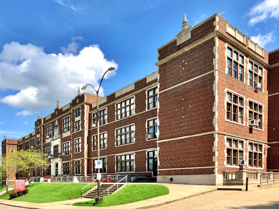 Senior Building, Holmes High School, Wallace Woods, Coving… 
