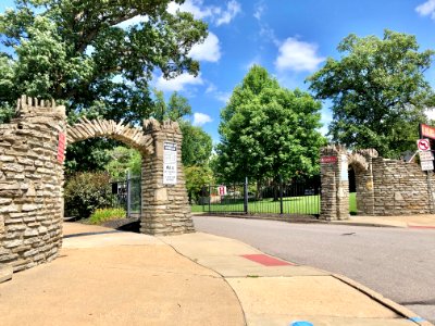 Entrance Gate, Holmes High School, Wallace Woods, Covingto… 