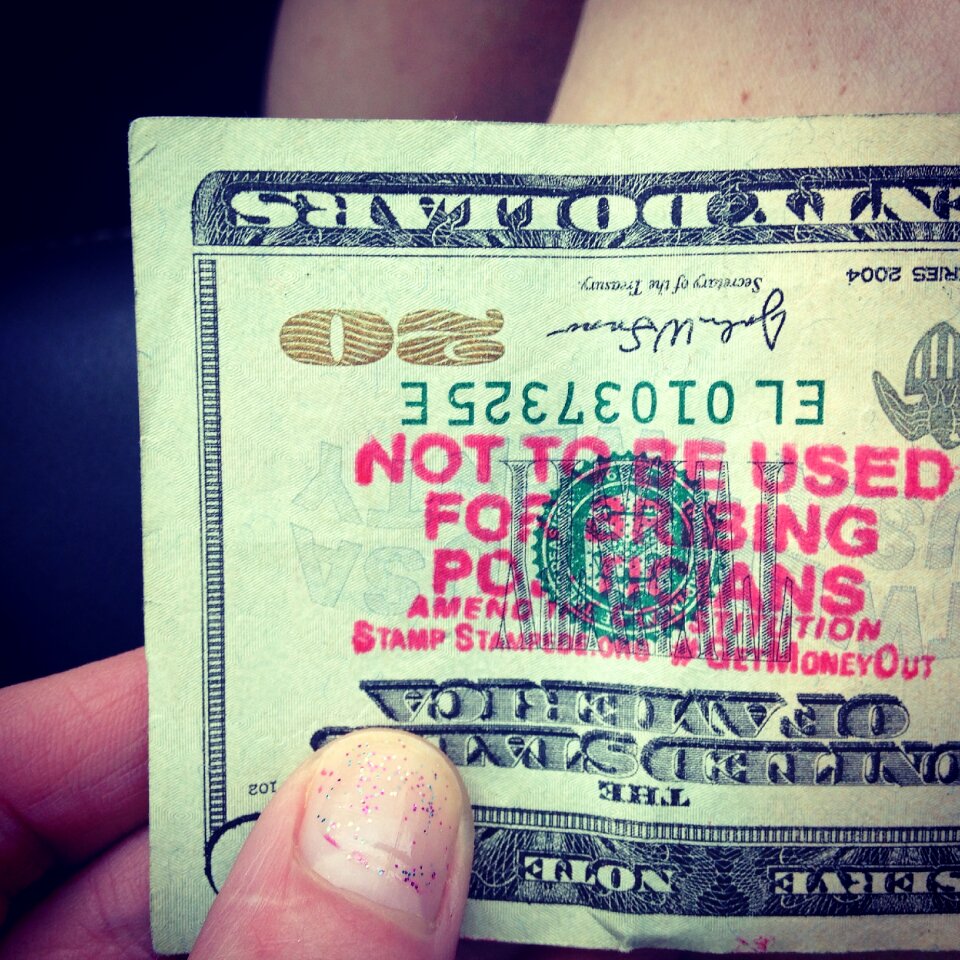 Bribery money president