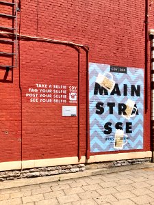 Mainstrasse Selfie Mural, Bakewell Street, Mainstrasse Vil… 