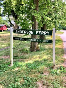 Anderson Ferry Sign, Constance, KY 