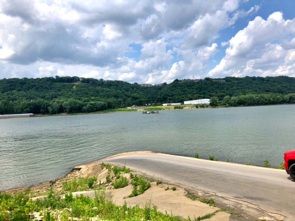 Anderson Ferry Towards Cincinnati, Constance, KY 
