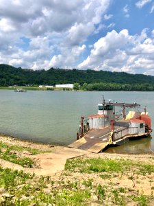 Anderson Ferry Towards Cincinnati, Constance, KY 