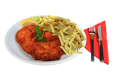 Kitchen nutrition wiener schnitzel