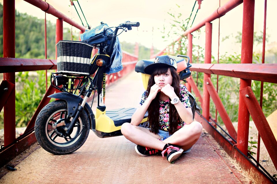 Female young teenager
