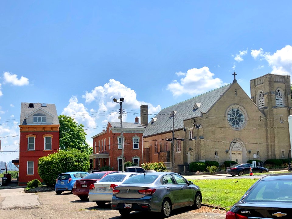 Parkway Avenue and St. Ann Catholic Church, Botany Hills, … 