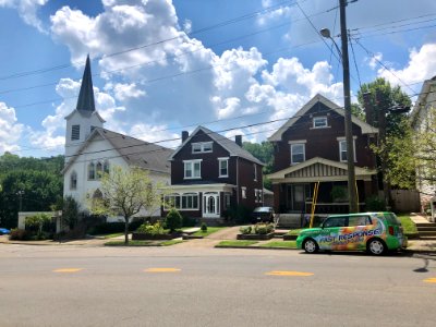 Highway Avenue and St. John’s Congregational Church, Botan… 