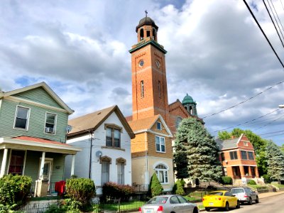 17th Street and St. Benedict's Catholic Church, Austinburg… 