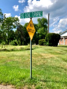 Big Bone Turnpike Sign, Independence, KY 