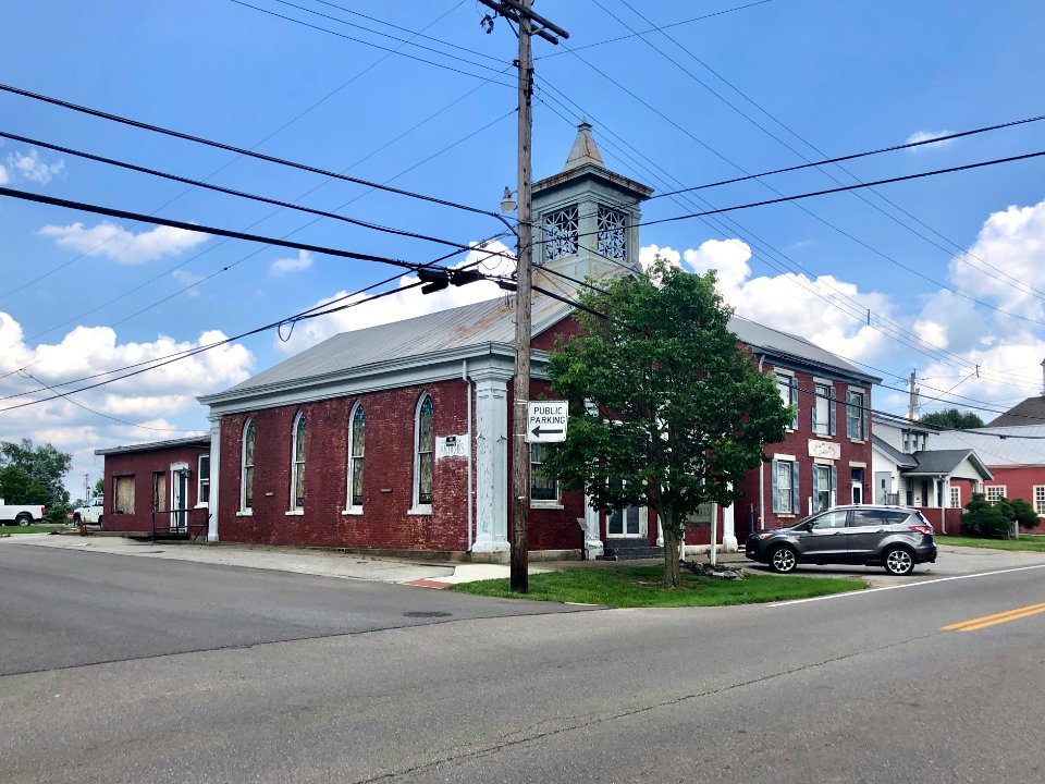 Old Burlington Methodist Church and James Runyan House, Je… 