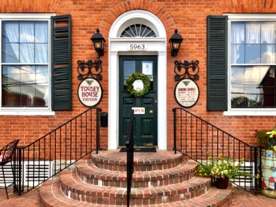 Erastus Tousey House Tavern, Jefferson Street, Burlington,… 