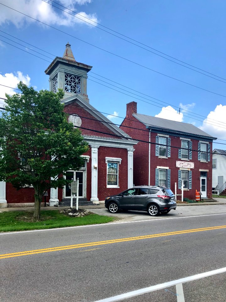 Old Burlington Methodist Church and James Runyan House, Je… 