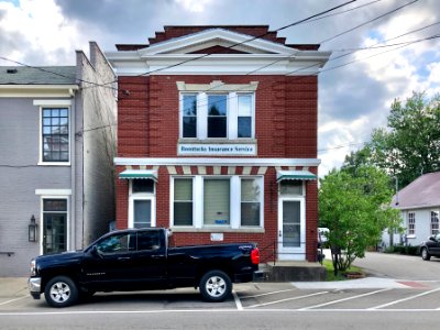 Old People's Deposit Bank Building, Jefferson Street, Burl… 
