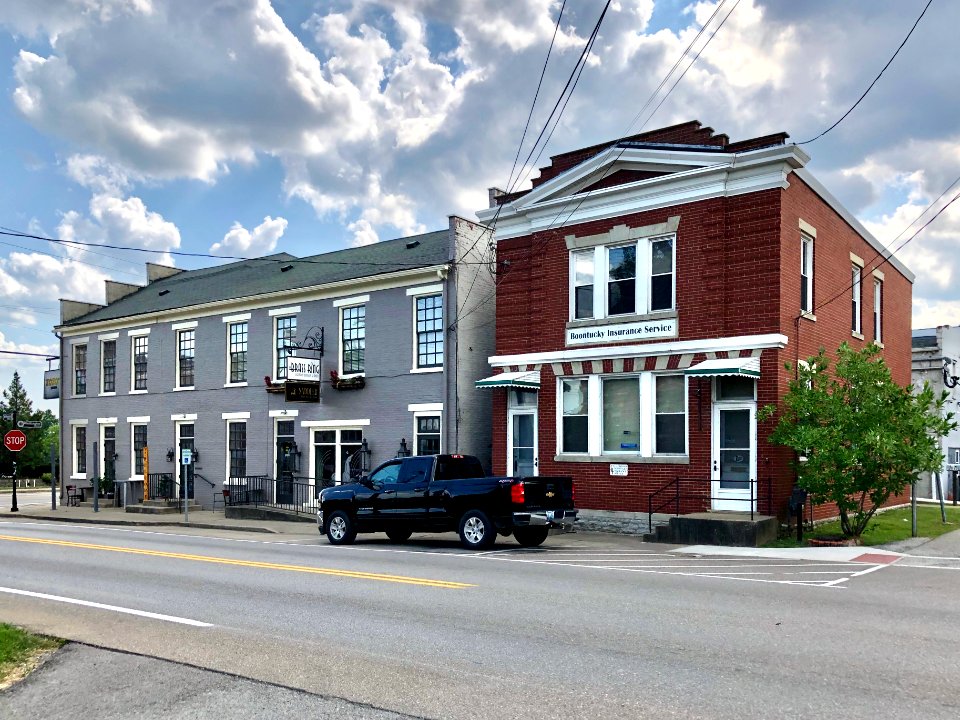 Old People's Deposit Bank Building and Jefferson Street, B… 