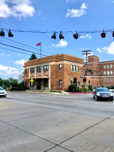 Boone County Deposit Bank Building, Washington Street, Bur… 