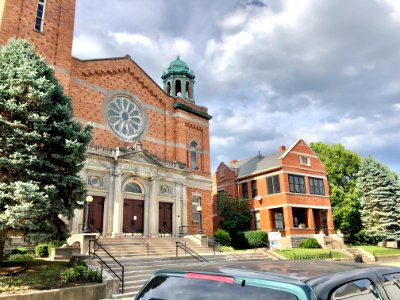 St. Benedict's Catholic Church and Rectory, Austinburg, Co… photo