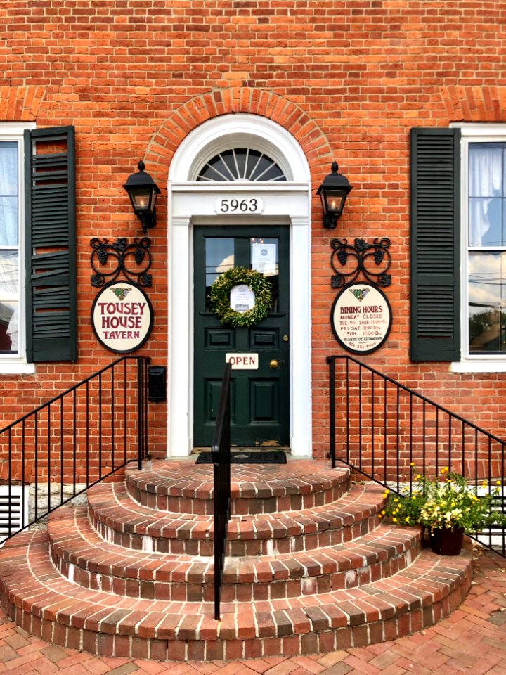 Erastus Tousey House Tavern, Jefferson Street, Burlington,… 