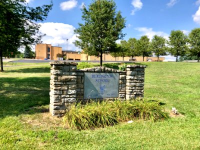 Sign, Burlington Elementary School, Burlington, KY 