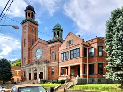 St. Benedict's Catholic Church and Rectory, Austinburg, Co… photo