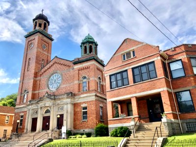 St. Benedict's Catholic Church and Rectory, Austinburg, Co… photo