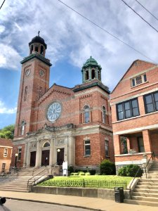 St. Benedict's Catholic Church and Rectory, Austinburg, Co… 