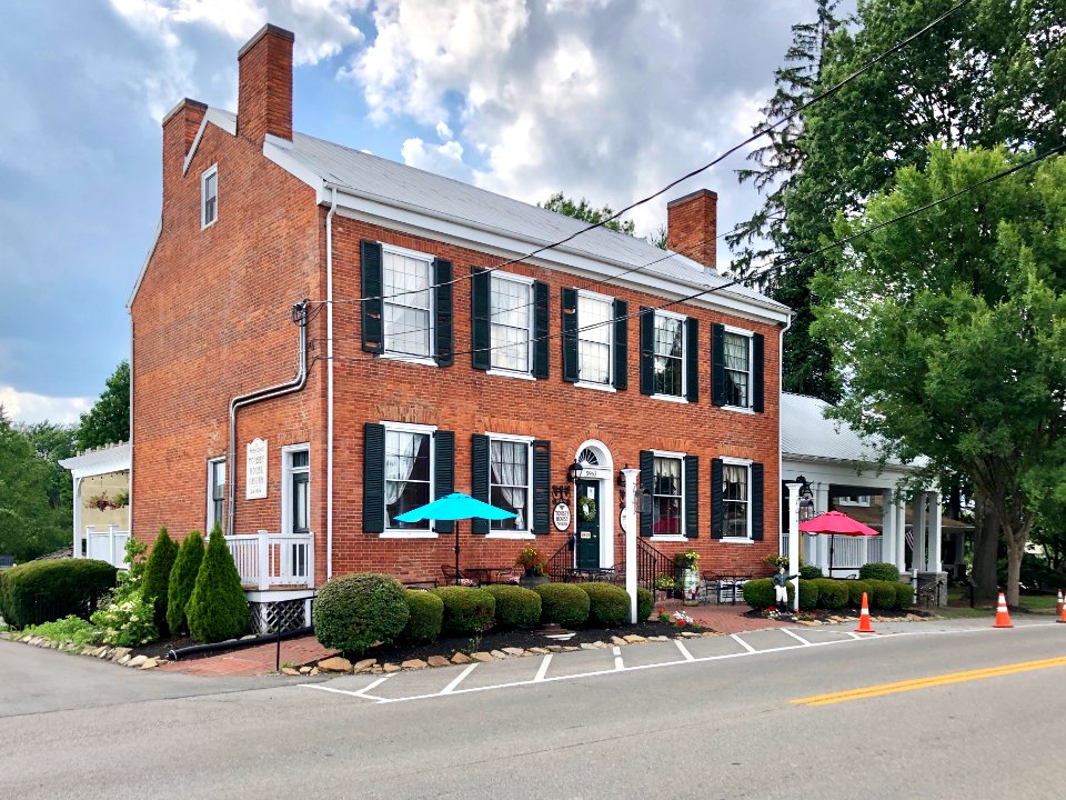 Erastus Tousey House Tavern, Jefferson Street, Burlington,… 