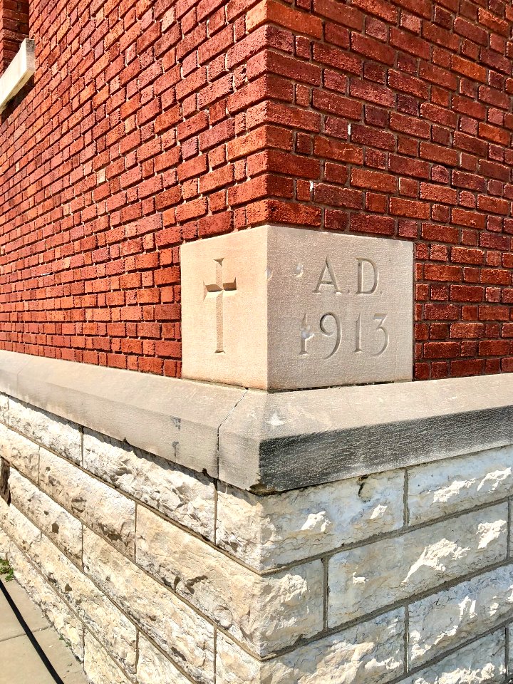 Cornerstone, St. Augustine Catholic Church, Peaselburg, Co… 