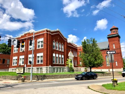 St. Augustine Catholic School and Church, Peaselburg, Covi… 