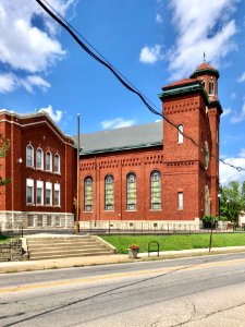 St. Augustine Catholic Church and School, Peaselburg, Covi… 