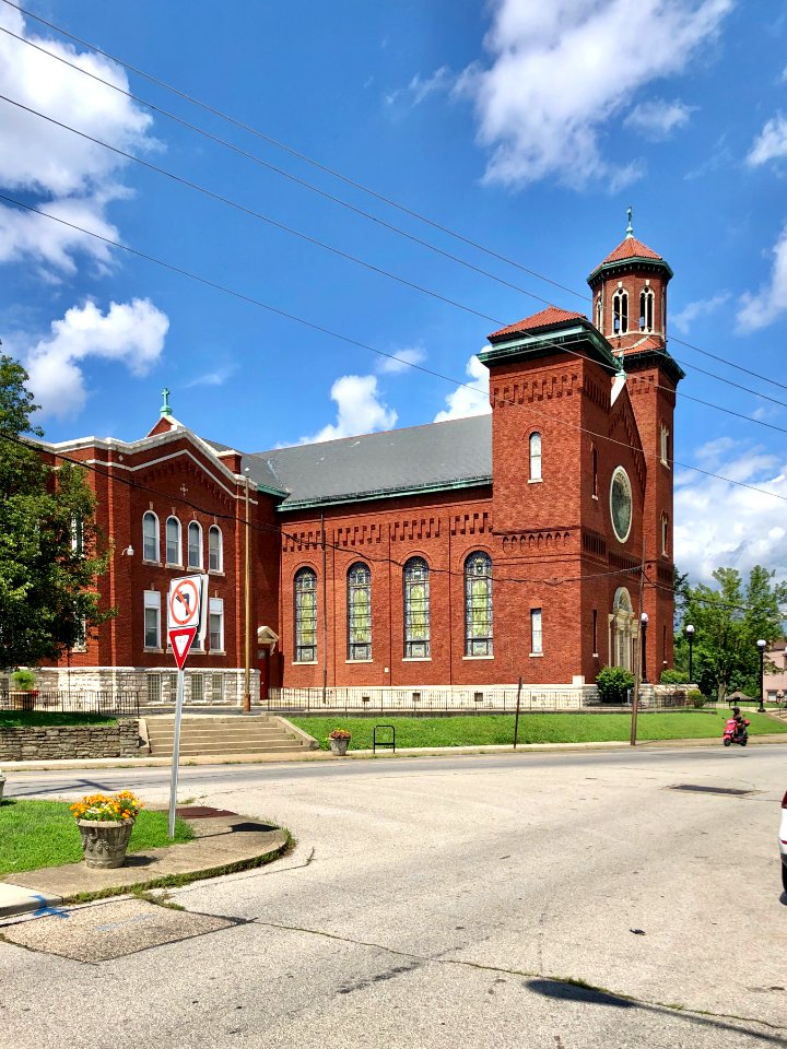 St. Augustine Catholic Church and School, Peaselburg, Covi… 