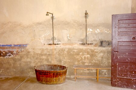 Shower room concentration camp theresienstadt
