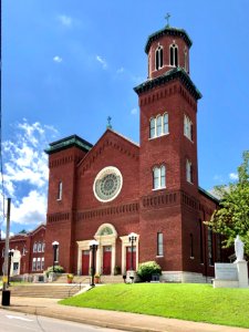 St. Augustine Catholic Church and School, Peaselburg, Covi… 