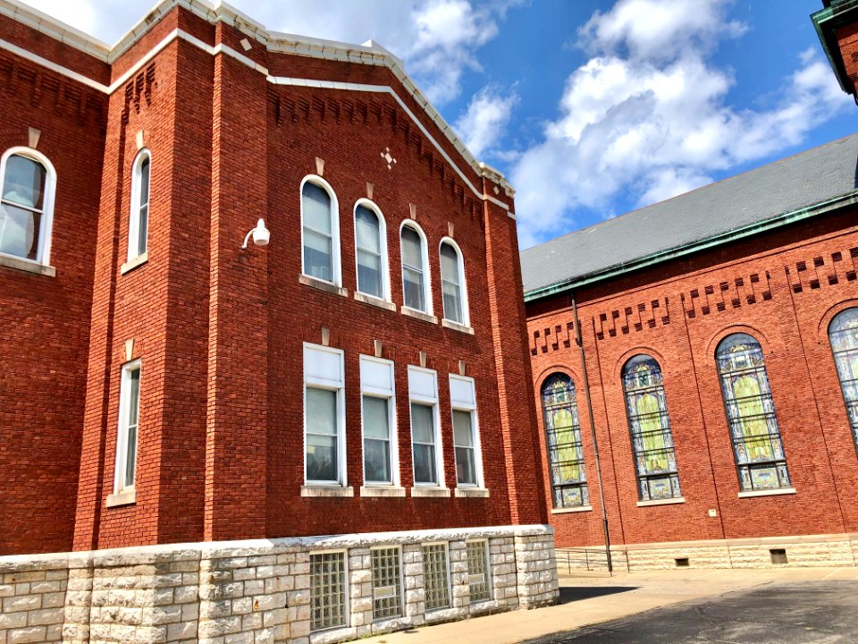 St. Augustine Catholic School and Church, Peaselburg, Covi… 