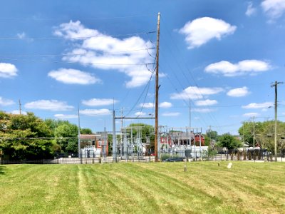 Power Substation from Linden Grove Cemetery, Westside, Cov… 