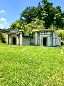 Mausoleums, Linden Grove Cemetery, Westside, Covington, KY… 