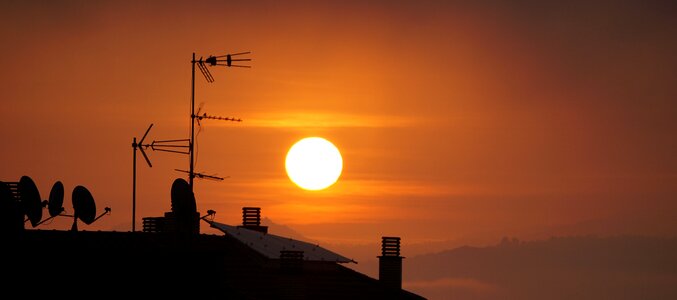 Sky output sun sunrise landscape photo