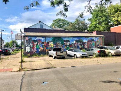 Home Mural, Frank Duveneck Arts and Cultural Center, Green… 