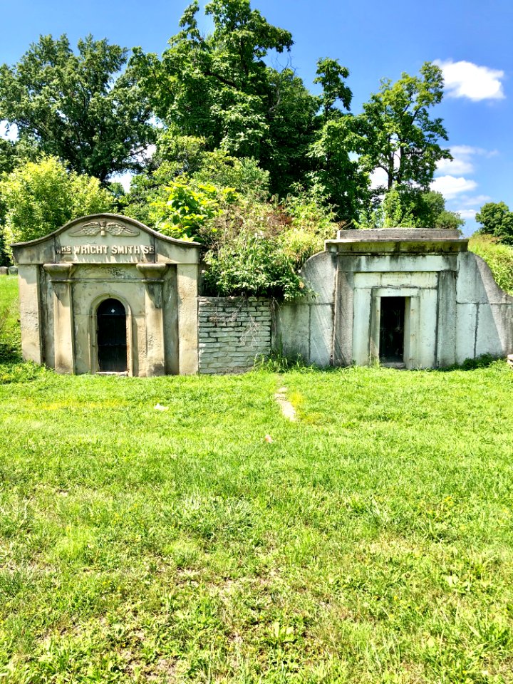 Mausoleums, Linden Grove Cemetery, Westside, Covington, KY… 