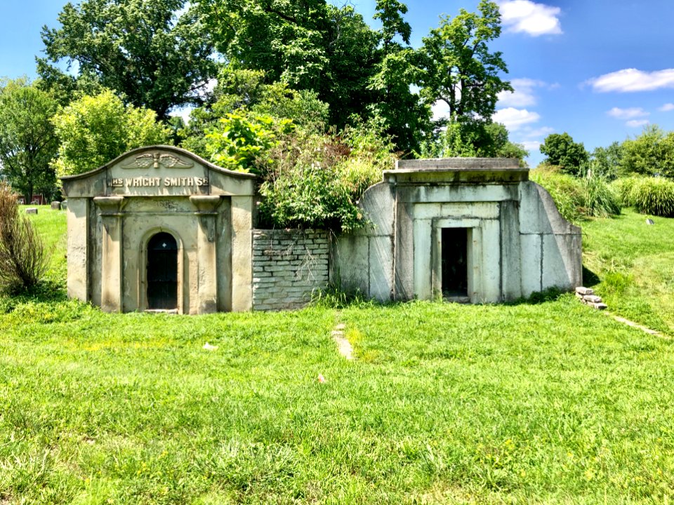 Mausoleums, Linden Grove Cemetery, Westside, Covington, KY… 