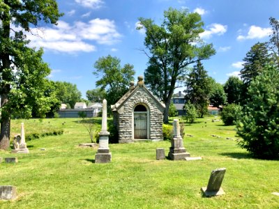 Mausoleum, Linden Grove Cemetery, Westside, Covington, KY 